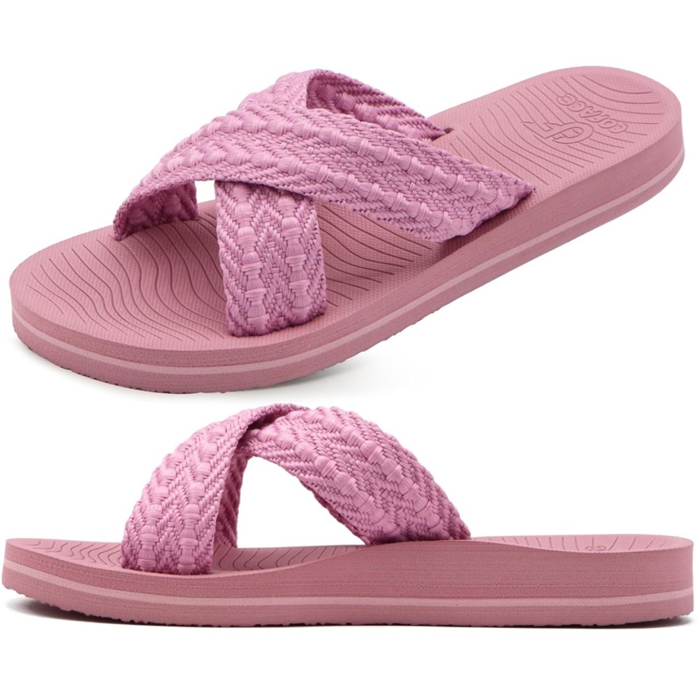 COFACE Womens Orthopedic Sandals Soft Cushion Plantar Fasciitis..size 9(NWT) - Picture 1 of 6